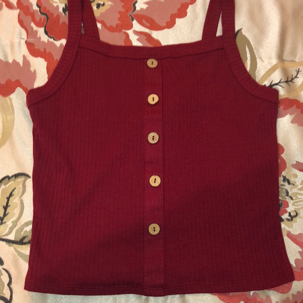 Cropped tank top